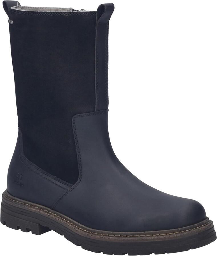 Heren Laarzen Stijlvolle Schoen Buitenactiviteiten Winter Waterdicht Lamsvacht Zwart