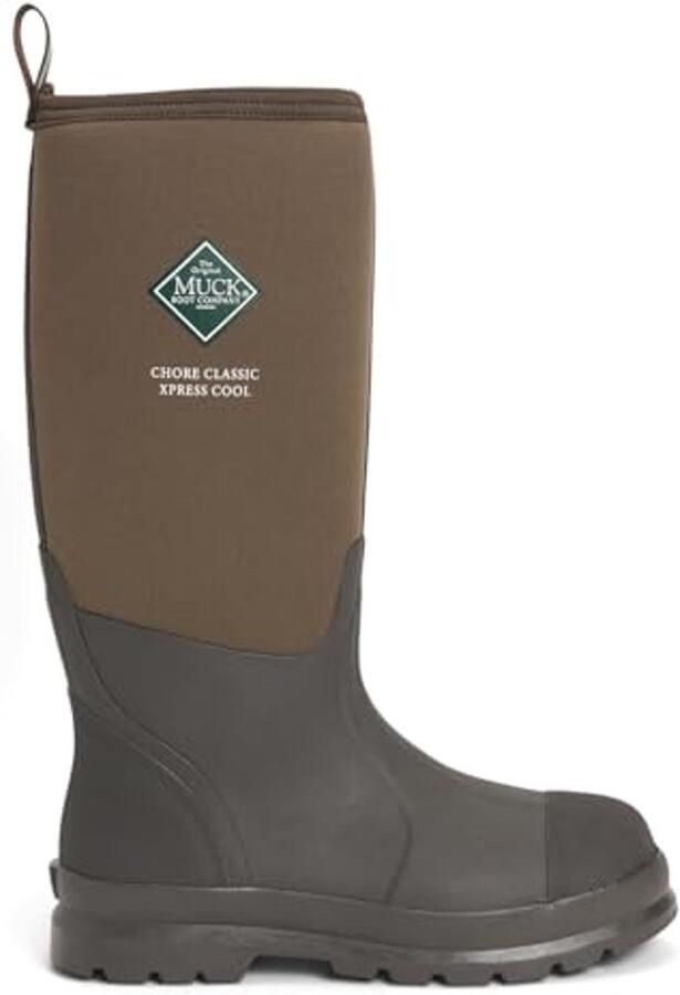 Heren Laarzen Waterdichte Werklaarzen Droog Blijven Handgelegd Rubber Tall Model Zwart