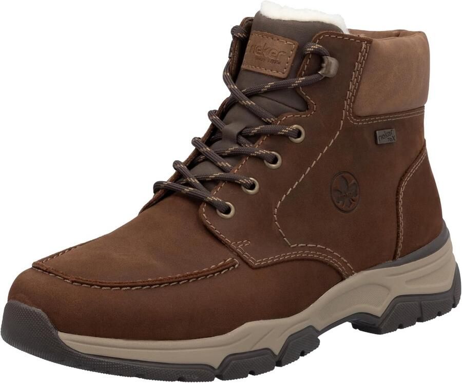 Heren Lace-up Veterlaarzen Suède Warme Voering Anti-slip