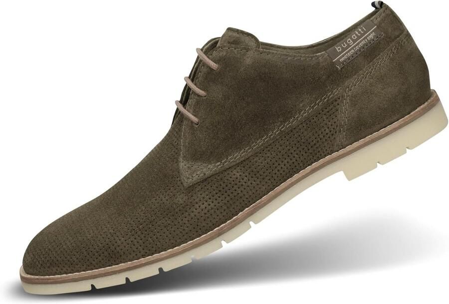 Heren Lage Veterschoenen Beige Casual Stijlvolle Comfort