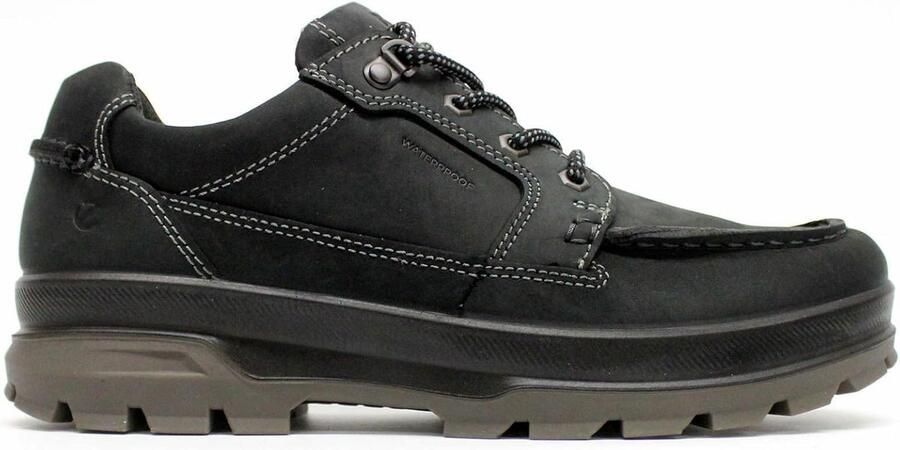 Heren veterschoenen laag model robuust leer waterdicht