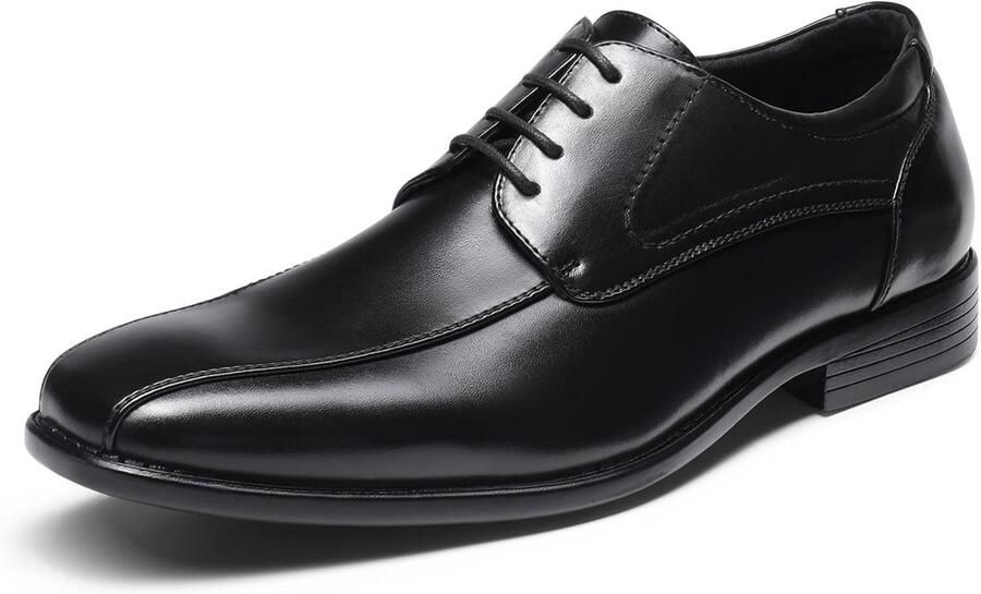 Heren Lakleren Oxford Brogues Derby Kostuumschoenen Vetersluiting