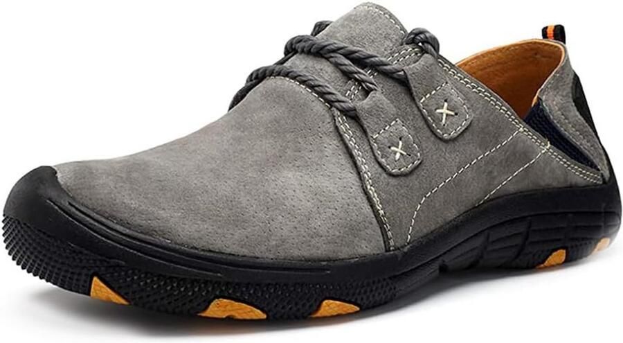 Heren Leren Instappers Casual Oxford Rijschoenen Outdoorschoenen