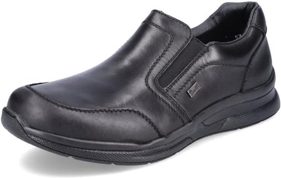 Heren Leren Instapschoenen Casual Lichte Zool Brede Pasvorm