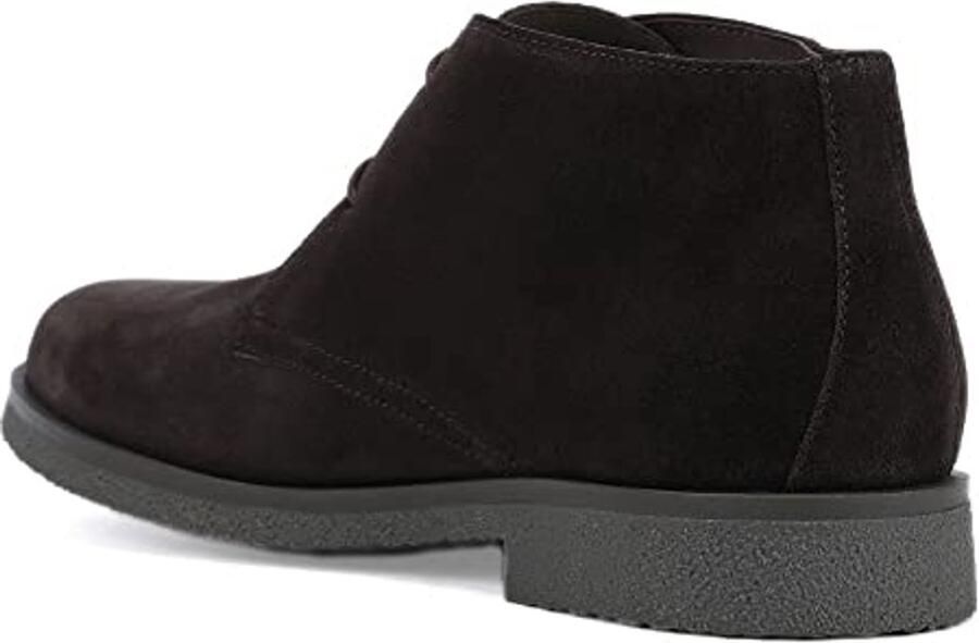 Heren Leren Instapschoenen met Hak en Antislipzool