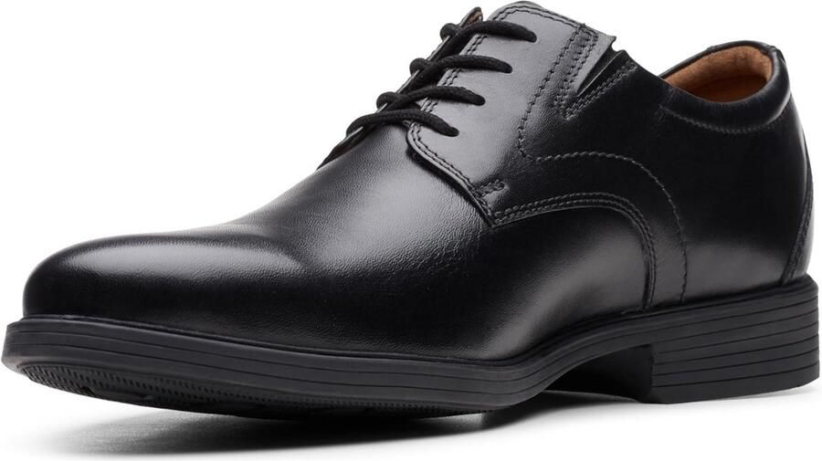 Heren Leren Instapschoenen Zwart Comfortabele Oxford Stijl