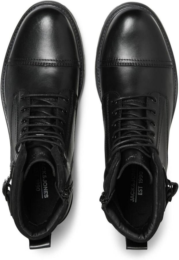 Heren Leren Laarzen Robuust en Comfortabel voor Herfst en Winter - Foto 1