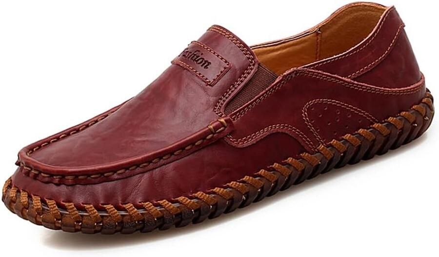 Heren Leren Loafers Casual & Zakelijk Comfortabele Wandelschoenen om te Rijden
