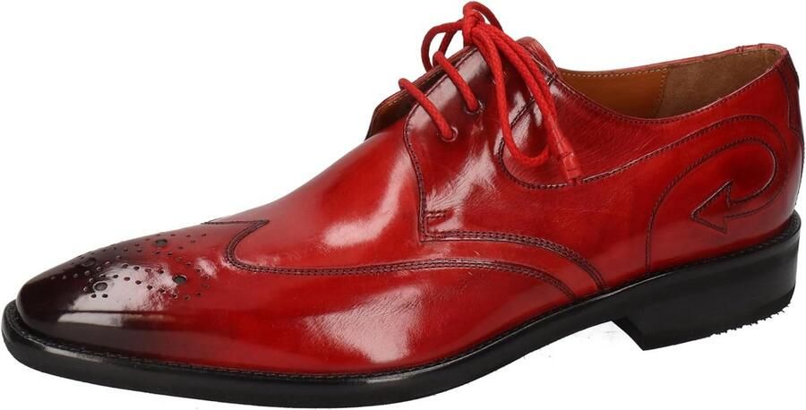 Heren Leren Oxford Schoenen Handgemaakt en Comfortabel