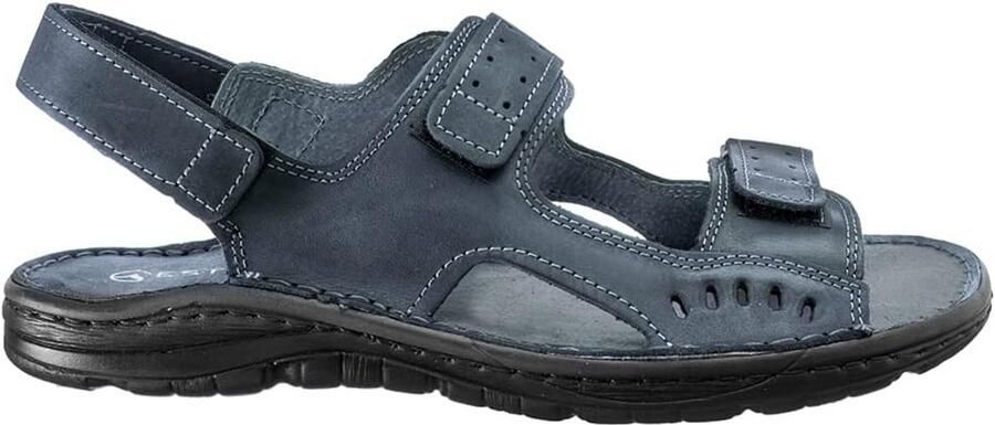 Heren Leren Sandalen Zomer met Antislip Zool