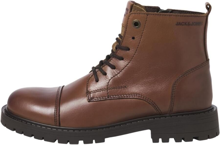 Heren Leren Veterboot Robuust Kwaliteit