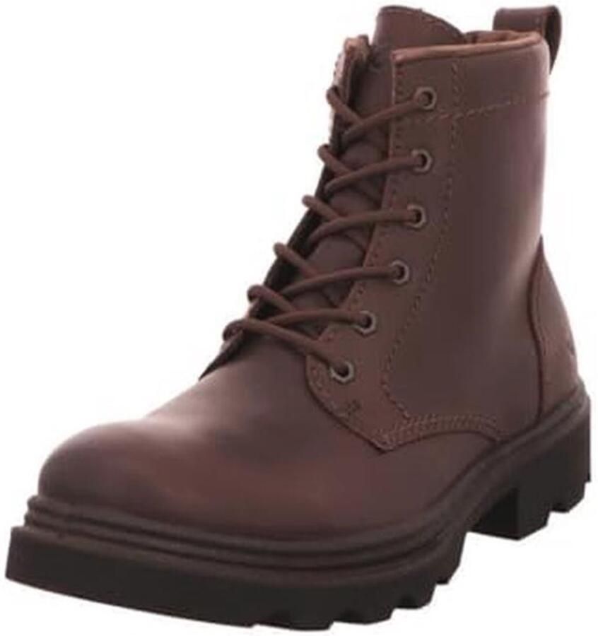 Heren Leren Veterboots met Waterdichte Bescherming - Foto 1