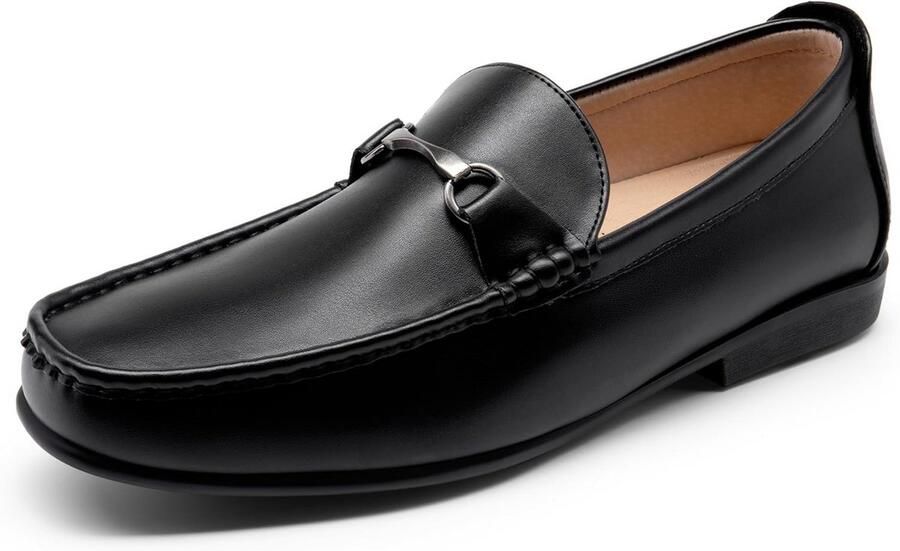 Heren Loafers Casual Instappers Zwart Comfortabele Suède Rijlaarzen