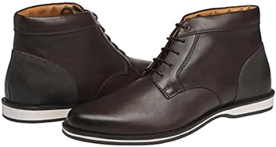 Heren MID Boots van Hoogwaardig Leer met Optimale Demping en Licht Gewicht