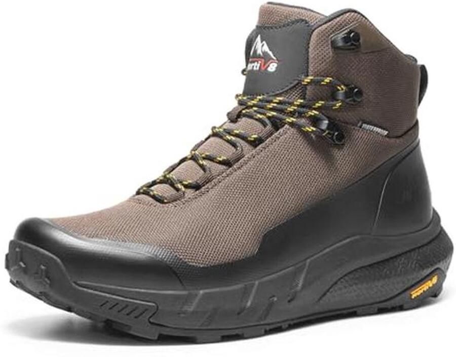 Heren Mid Waterdichte Wandellaarzen Lichtgewicht en Ademend voor Trekking en Camping