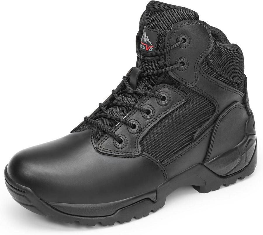 Heren Militair Tactisch Werklaarzen Leer Motor Combat Boots