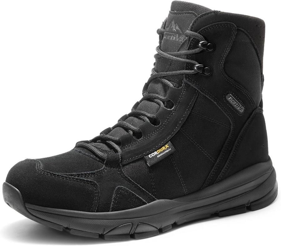 Heren Militaire Tactische Werklaarzen Leer Strijdlustige Motorlaarzen