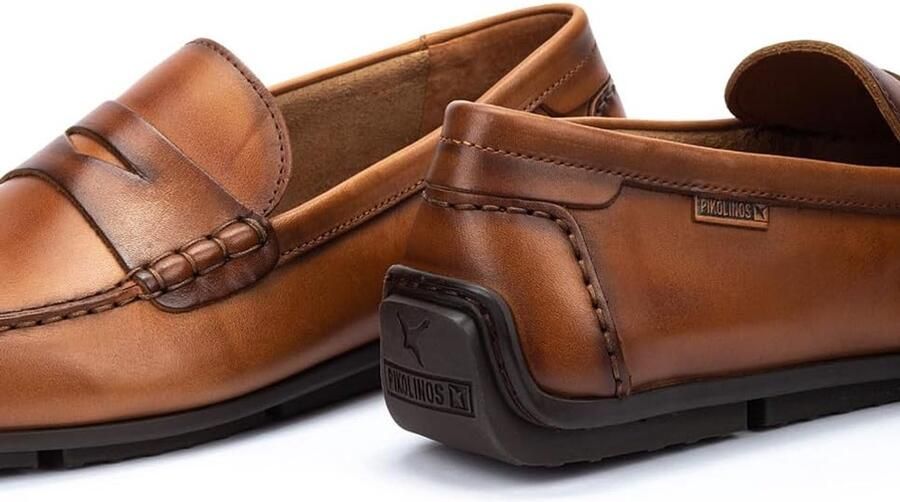 Heren Mocassin Instappers Casual Stijl Elastische Sluiting Bruin