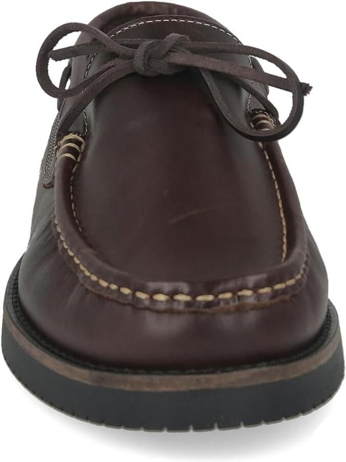 Heren Mocassin Leer Sportief Casual Rubberen Zool Grote Maten