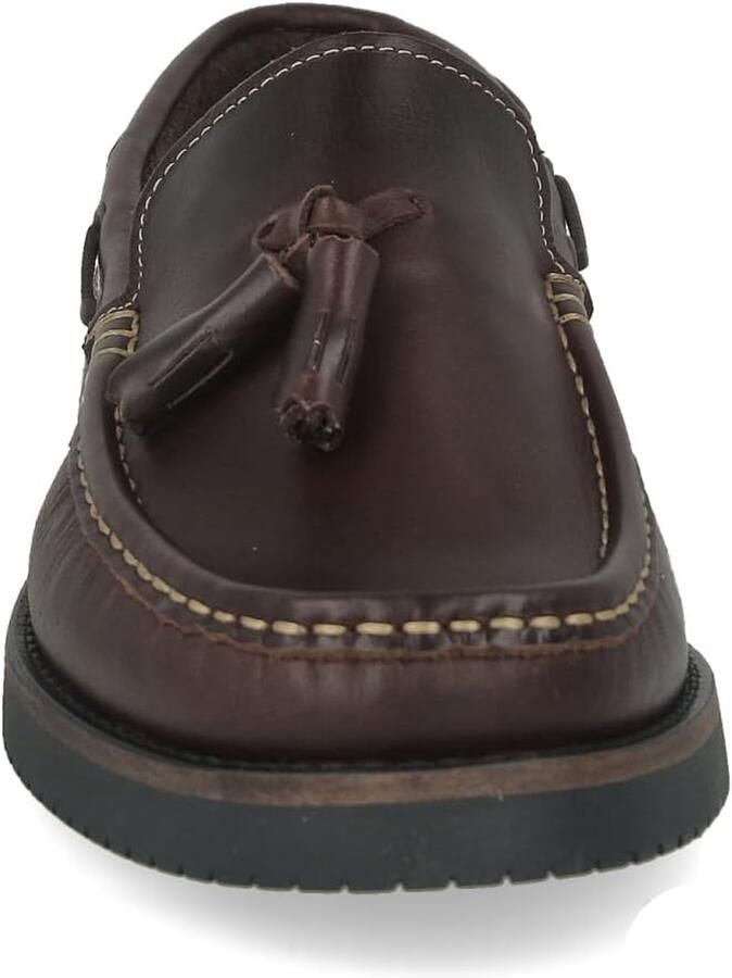 Heren Mocassin Leer Sportief Casual Rubberen Zool Grote Maten