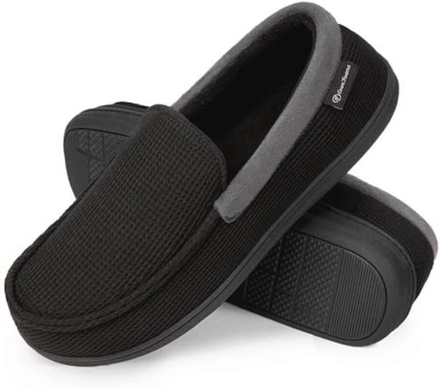 Heren Mocassin Pantoffels Ademend Comfort Met Memory Foam