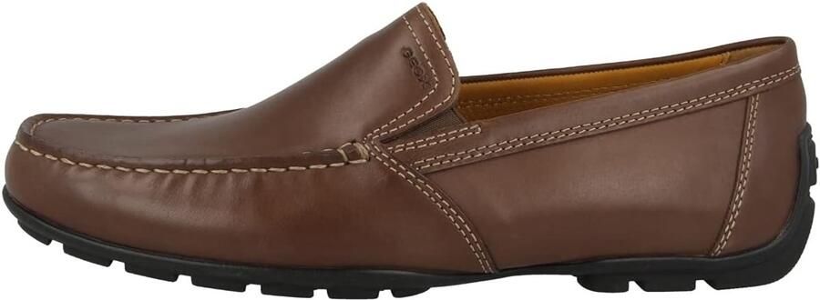 Heren mocassins van leer met ademende zool