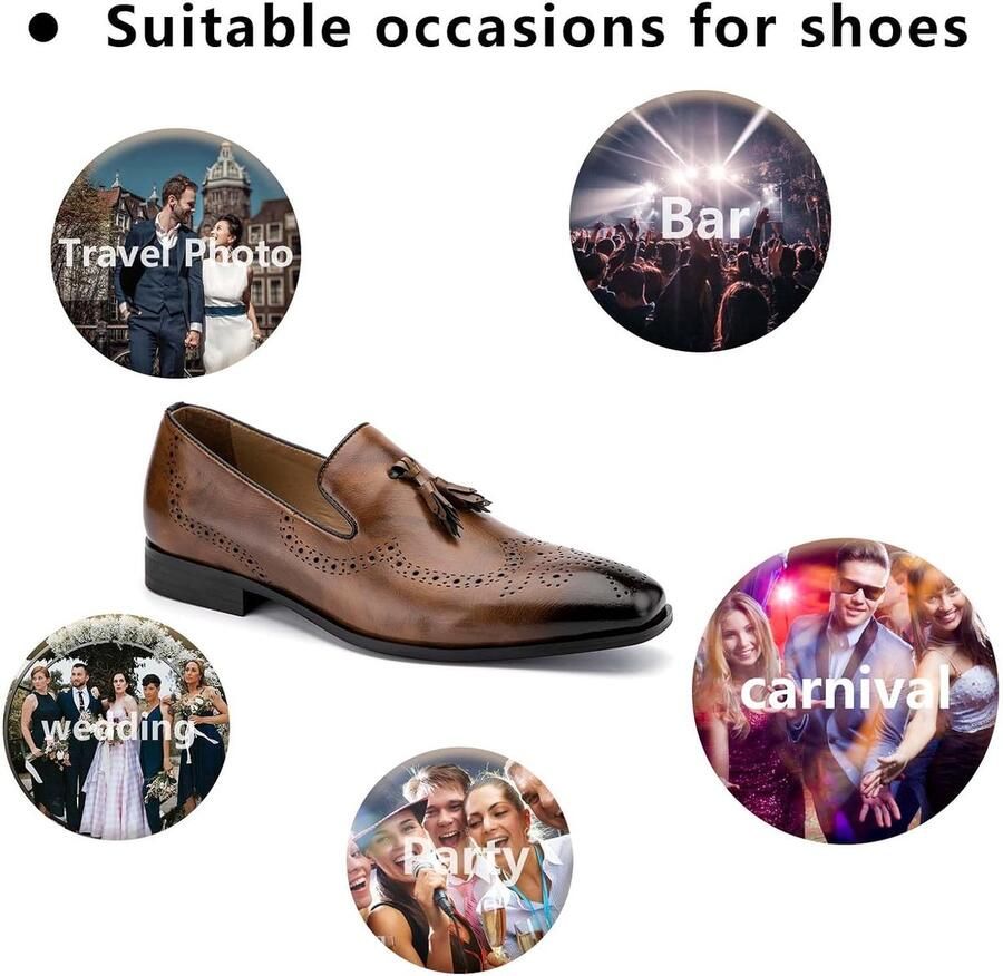 Heren Moccasins Klassieke Heren Kostuum Schoenen Elegante Schoenen Leer Zomer Casual Schoenen