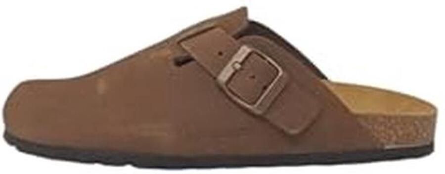 Heren Muiltjes van Natuurlijke Materialen met Comfortabel Voetbed
