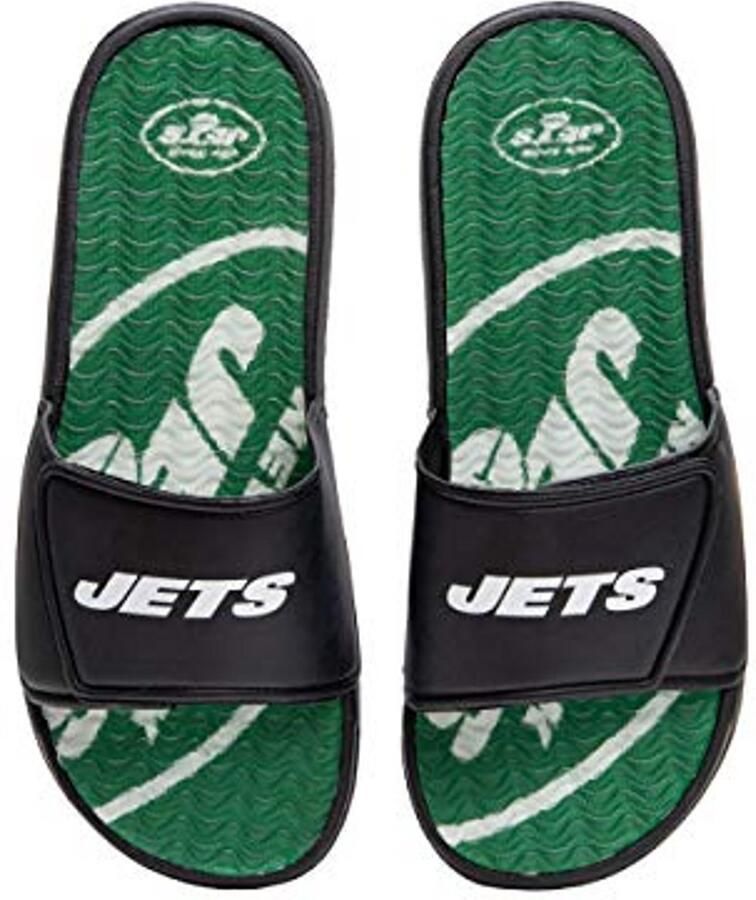 Heren NFL Team Wordmark Logo Athletic Sport Sandalen