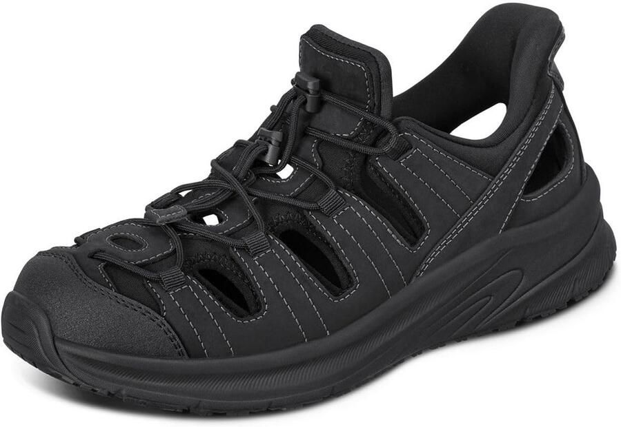 Orthopedische Heren Sandalen Handsfree Instappers Lichtgewicht Atletische Wandelsandalen