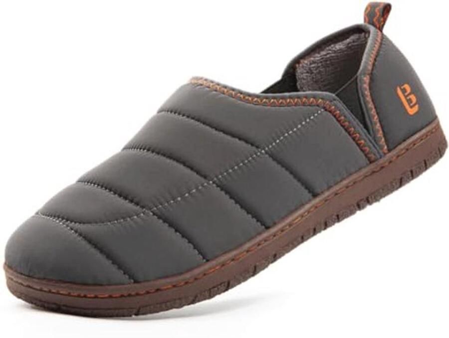 Heren Outdoor Slippers met Geheugen Schuim Comfortabele Loafers voor Binnen en Buiten