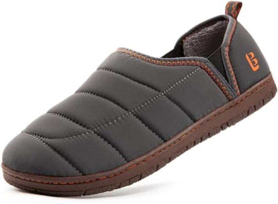 Heren Outdoor Slippers met Geheugen Schuim Comfortabele Loafers voor Binnen en Buiten