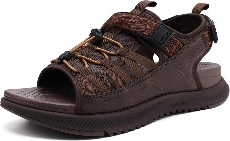 Comfortabele Heren Outdoorsandalen met Orthopedische Steunzool voor Wandelen en Zomer