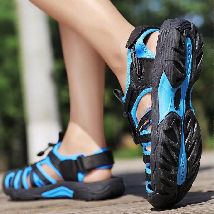 Heren Wandelsandalen Zomer Outdoor Antislip Gesloten Teen Sport & Trekking
