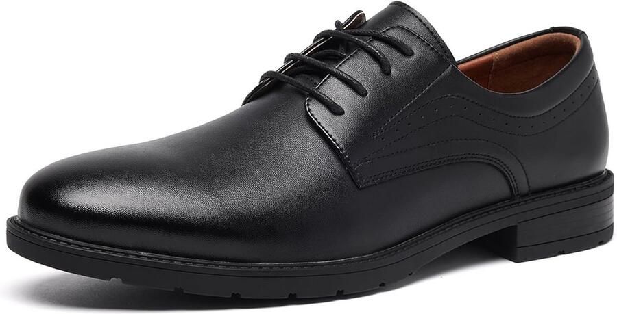 Klassieke Herenschoenen Oxford Derby Comfortabele Veterschoenen voor Zaken en Casual