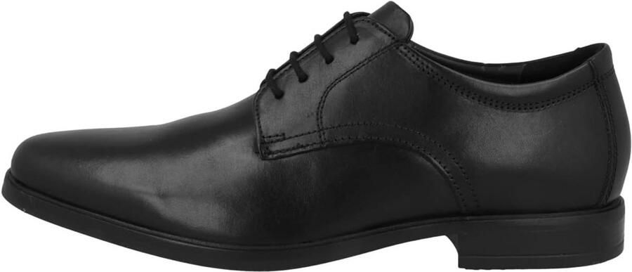 Heren Oxford schoen met veters en leren bovenwerk