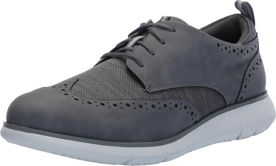 Heren Oxford Veterschoen Lichtgewicht Knit Wingtip