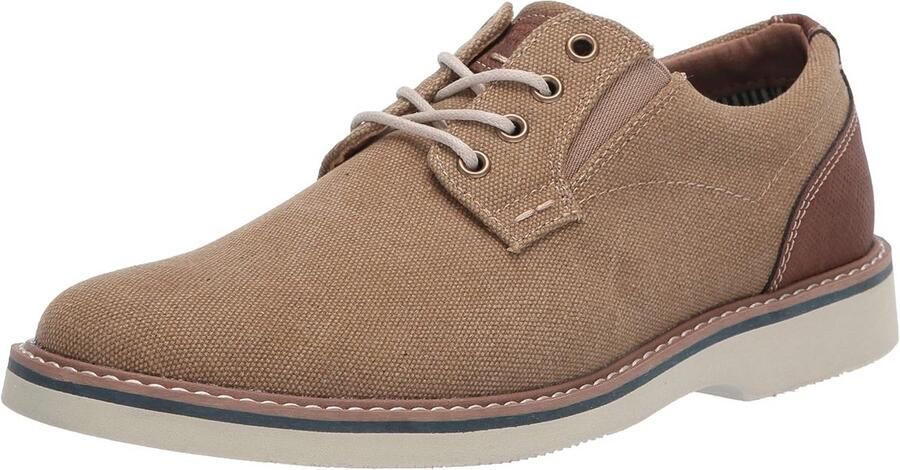 Heren Oxford Veterschoenen Canvas Comfortabele Lichtgewicht