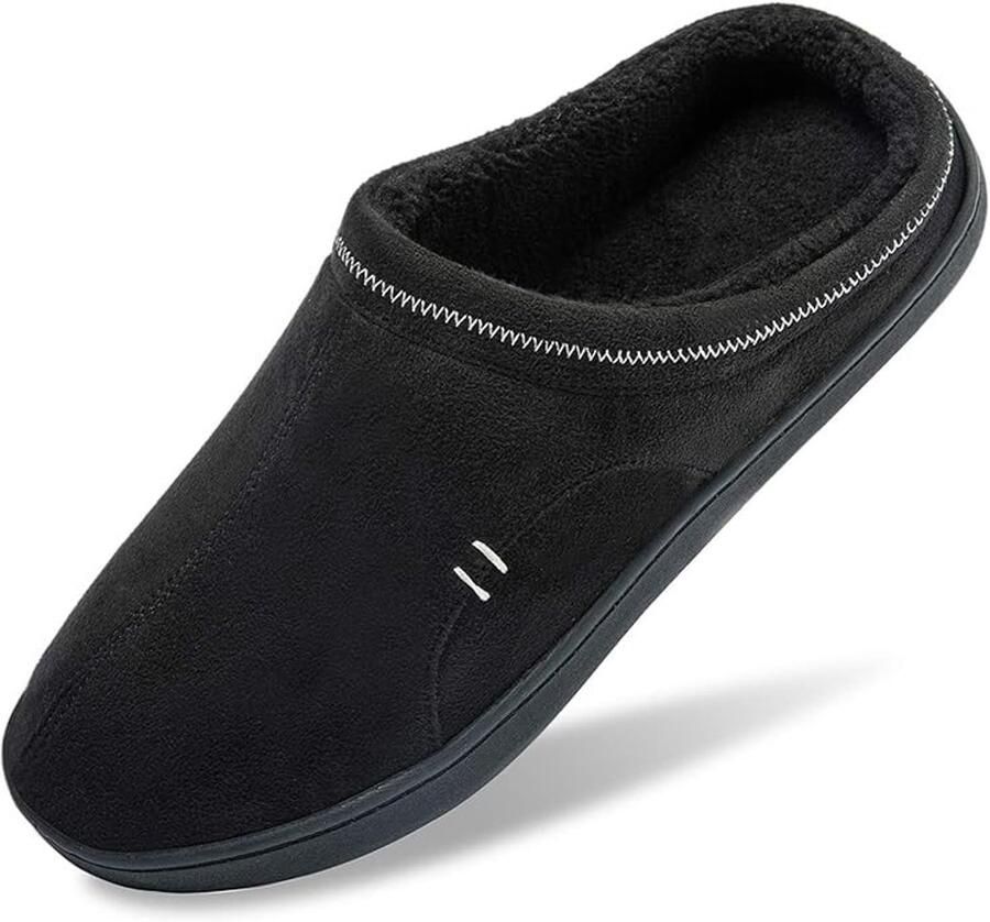 Heren pantoffels met memory foam en antislip zool