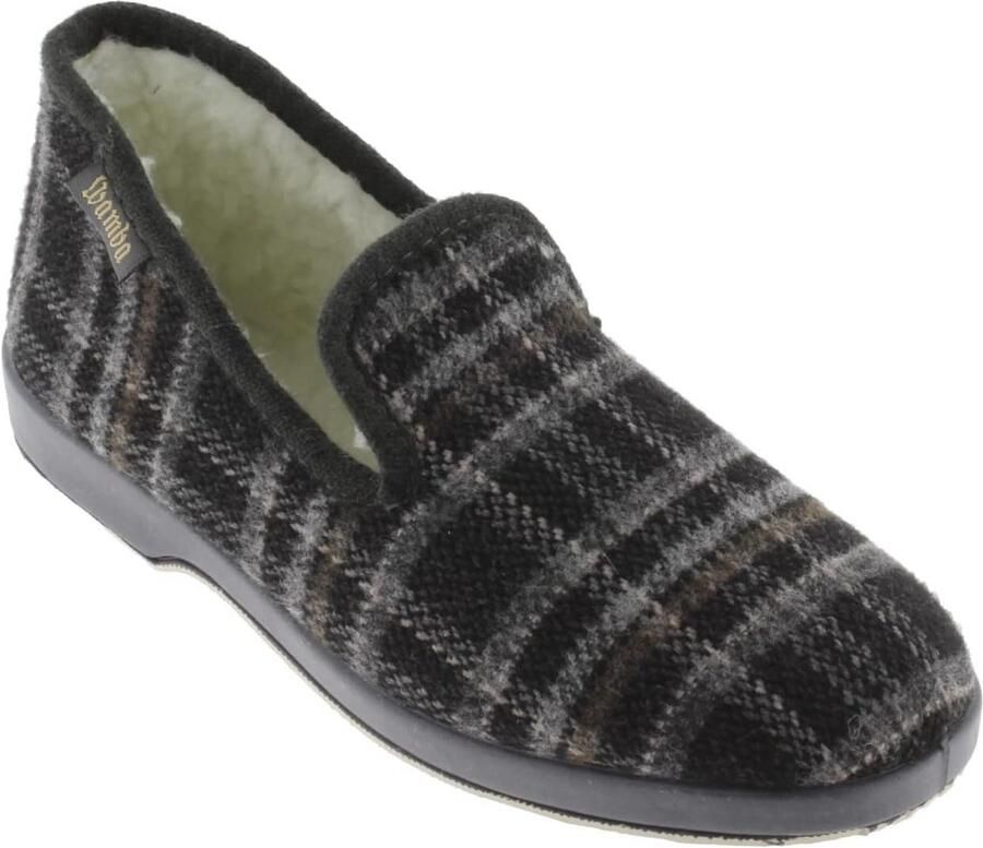 Heren Pantoffels met Schapenvacht Binnenvoering en Bijpassende Zool Zeer Comfortabel