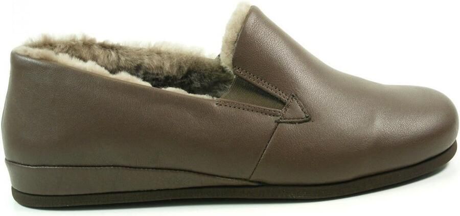 Comfortabele Heren Pantoffels California Model Zacht Nappa Suède met Voering