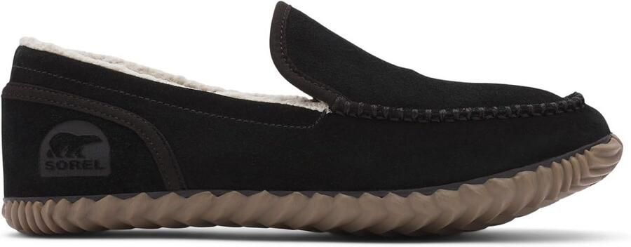 Heren Pantoffels Suède of Textiel met Imitatiebont Voering en EVA Voetbed