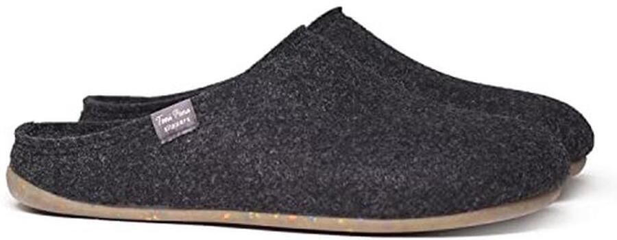 Heren Pantoffels van Gerecycled Vilt Comfortabele Slip-ons