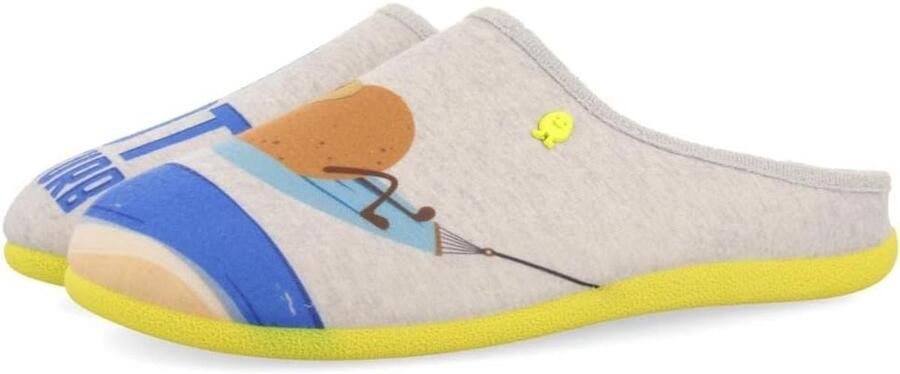 Heren Platte Thuis Pantoffels met Grappige Tekst