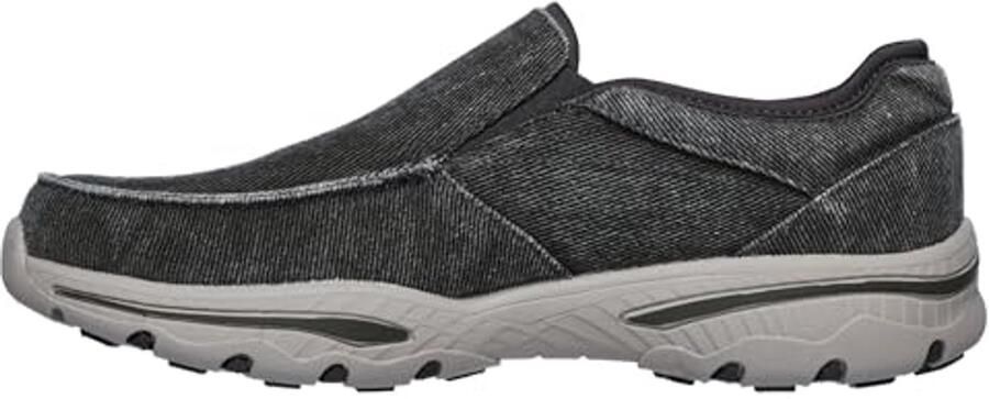 Heren Relaxed Fit Moccasin Dubbele Gore Canvas Slip On