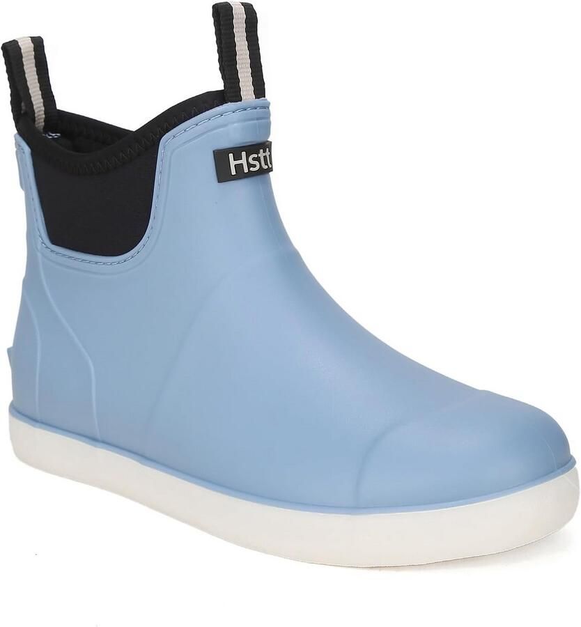 Heren Rubberlaarzen Kort Model Antislip Waterdicht Werklaarzen