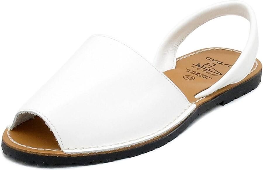 Heren Sandalen Leer Open Teensandalen Gemaakt in Spanje