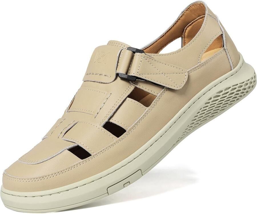 Heren Sandalen Leer Zomer Casual en Sportief