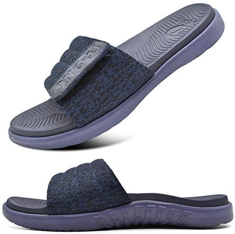 Heren Sandalen met Schroefondersteuning en Aanpasbare Strappen voor Comfort