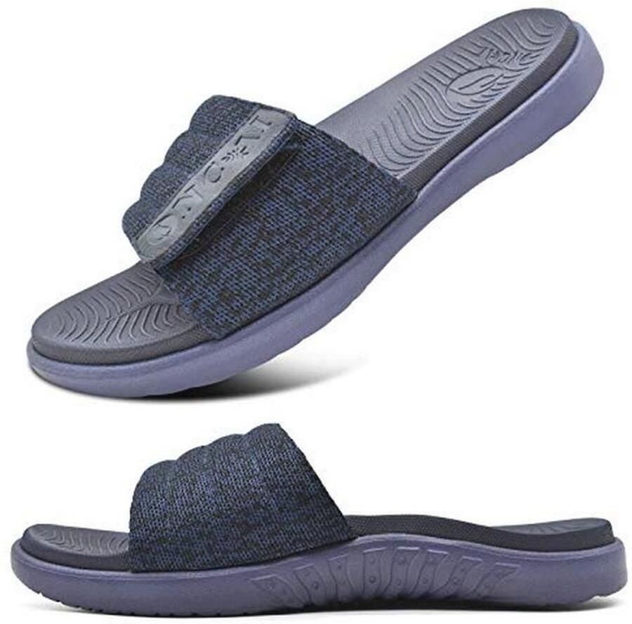 Heren Sandalen met Schroefondersteuning en Aanpasbare Strappen voor Comfort